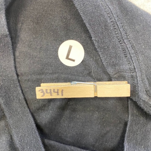 Hunger For God Graphic Tee Thrifted Vintage Style Size L - Picture 10 of 10